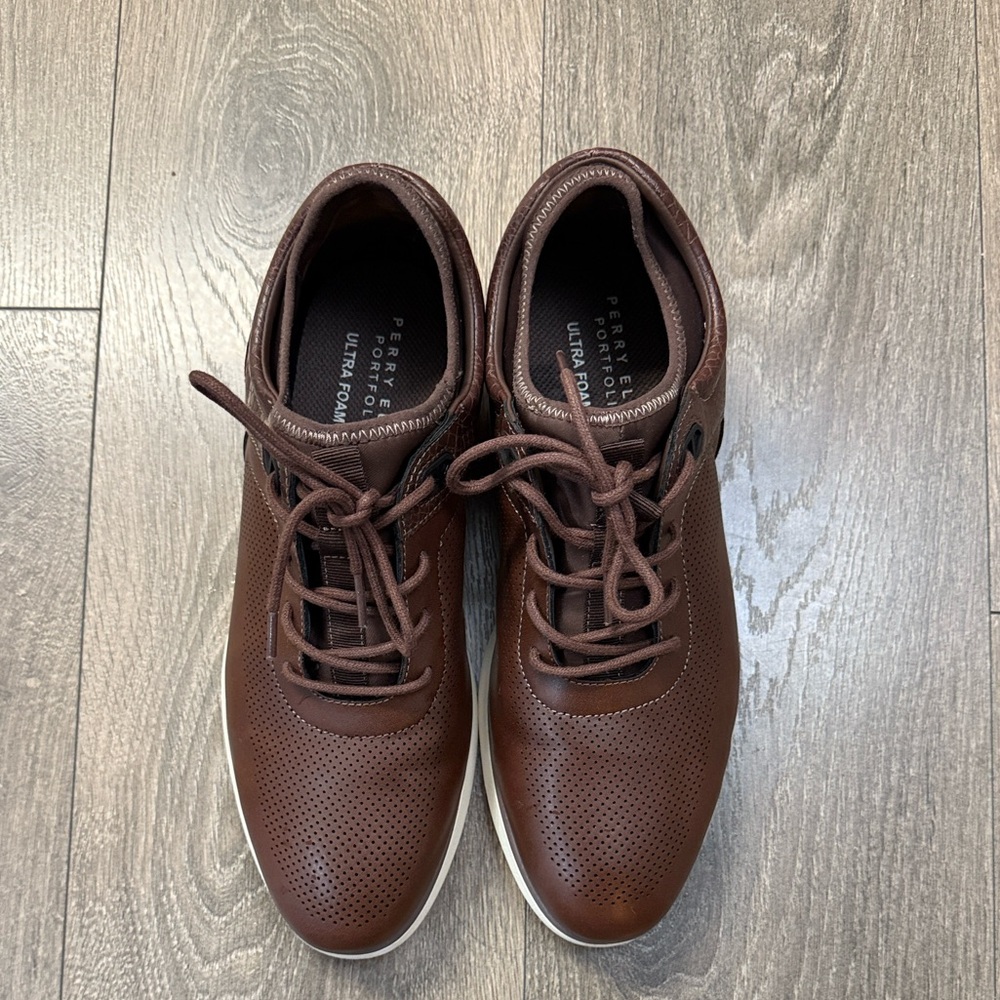 Perry Ellis Men's Brown Sneakers